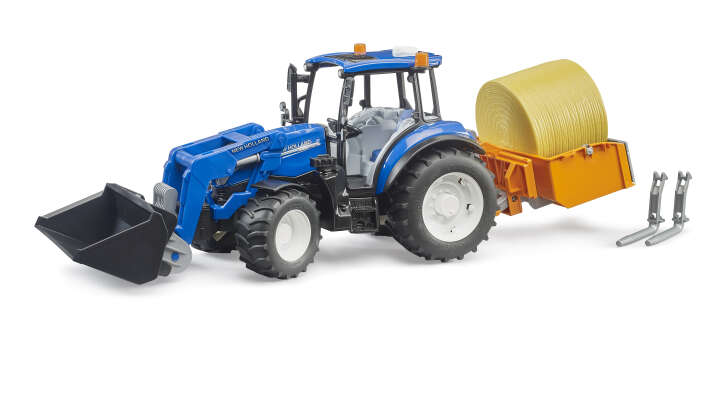bruder Traktor New Holland T5.120 mit Frontlader